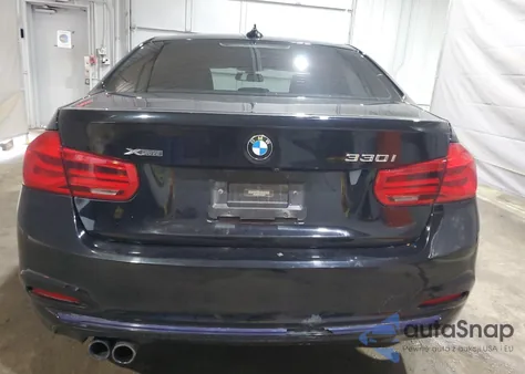 2018 BMW 330 Xi из США, поврежденный, VIN WBA8D9C51JEB34992